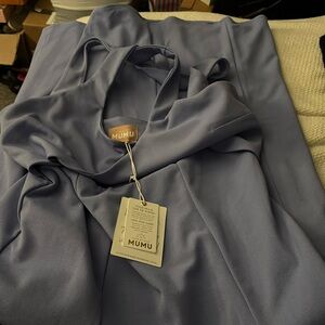 Brand new with tags periwinkle mumu midi dress